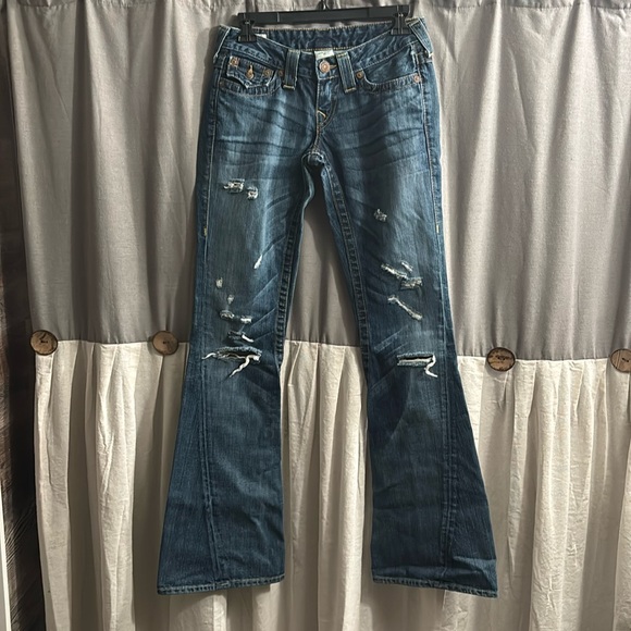 True Religion Denim - True Religion Classic Blue Flare Jeans